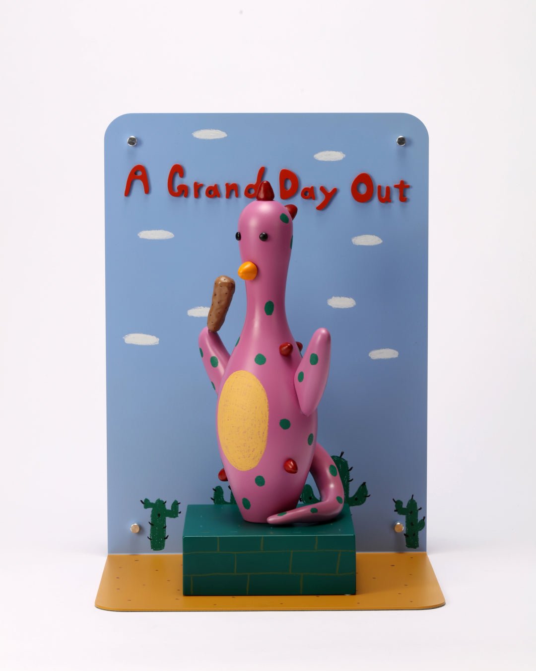 korean art, Mason (Monster) - DOKHBI Jung Seyoon Mixed Media Sculptures & Statues