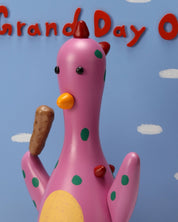 korean art, Mason (Monster) - DOKHBI Jung Seyoon Mixed Media Sculptures & Statues