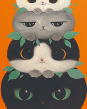 korean art, Matryoshka 2 - DOKHBI ARTWORKS ASEUM Painting