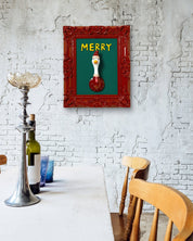 korean art, MERRY - DOKHBI ARTWORKS Jung Seyoon Mixed Media ARTWORKS dokkaebi dokebi k - art MERRY DOKHBI