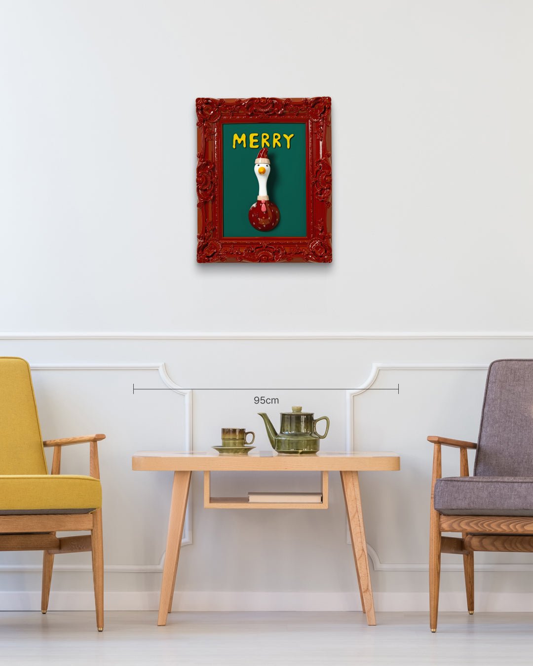 korean art, MERRY - DOKHBI ARTWORKS Jung Seyoon Mixed Media ARTWORKS dokkaebi dokebi k - art MERRY DOKHBI