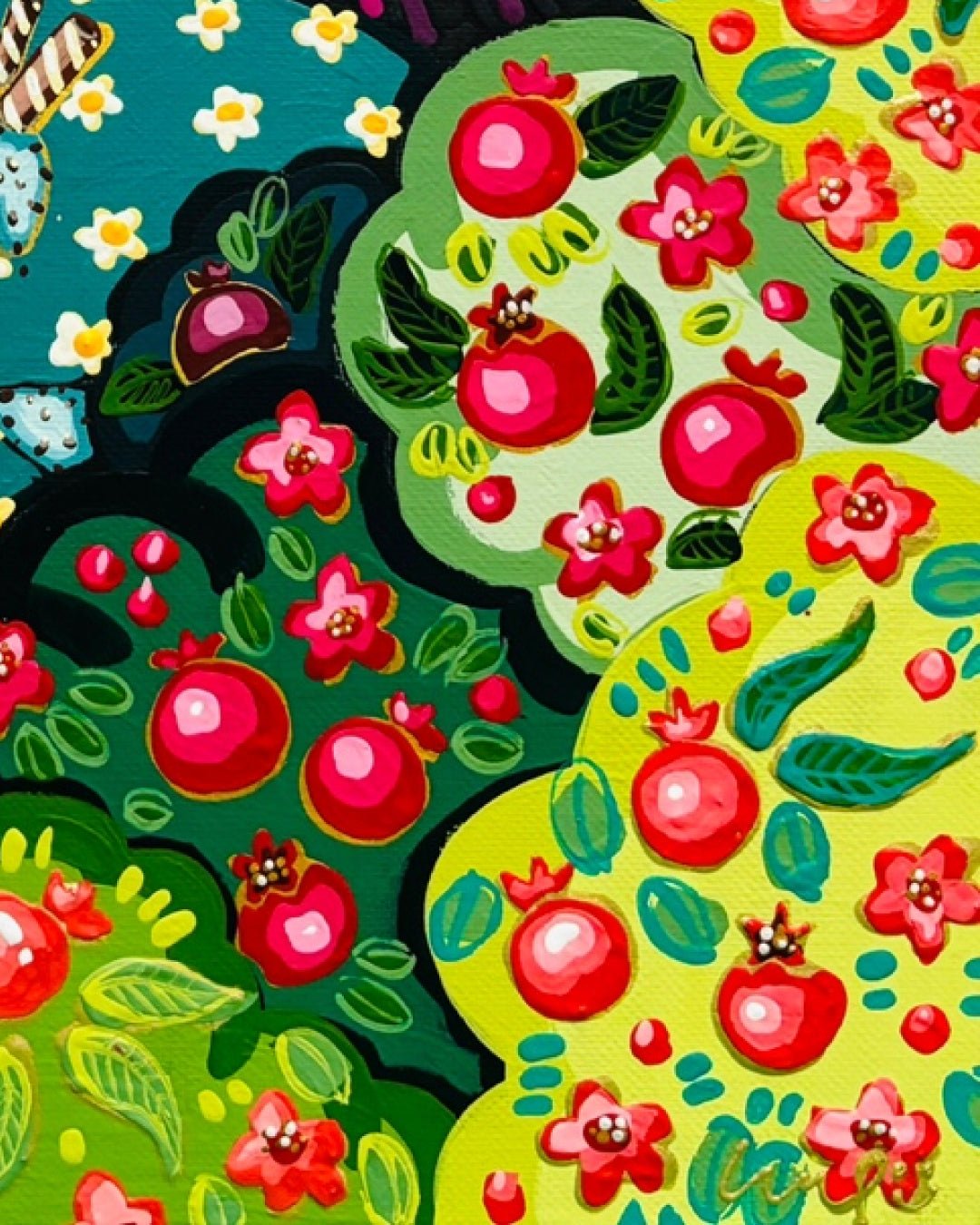 korean art, midnight picnic - DOKHBI $1000 ARTWORKS Leeseo Noh