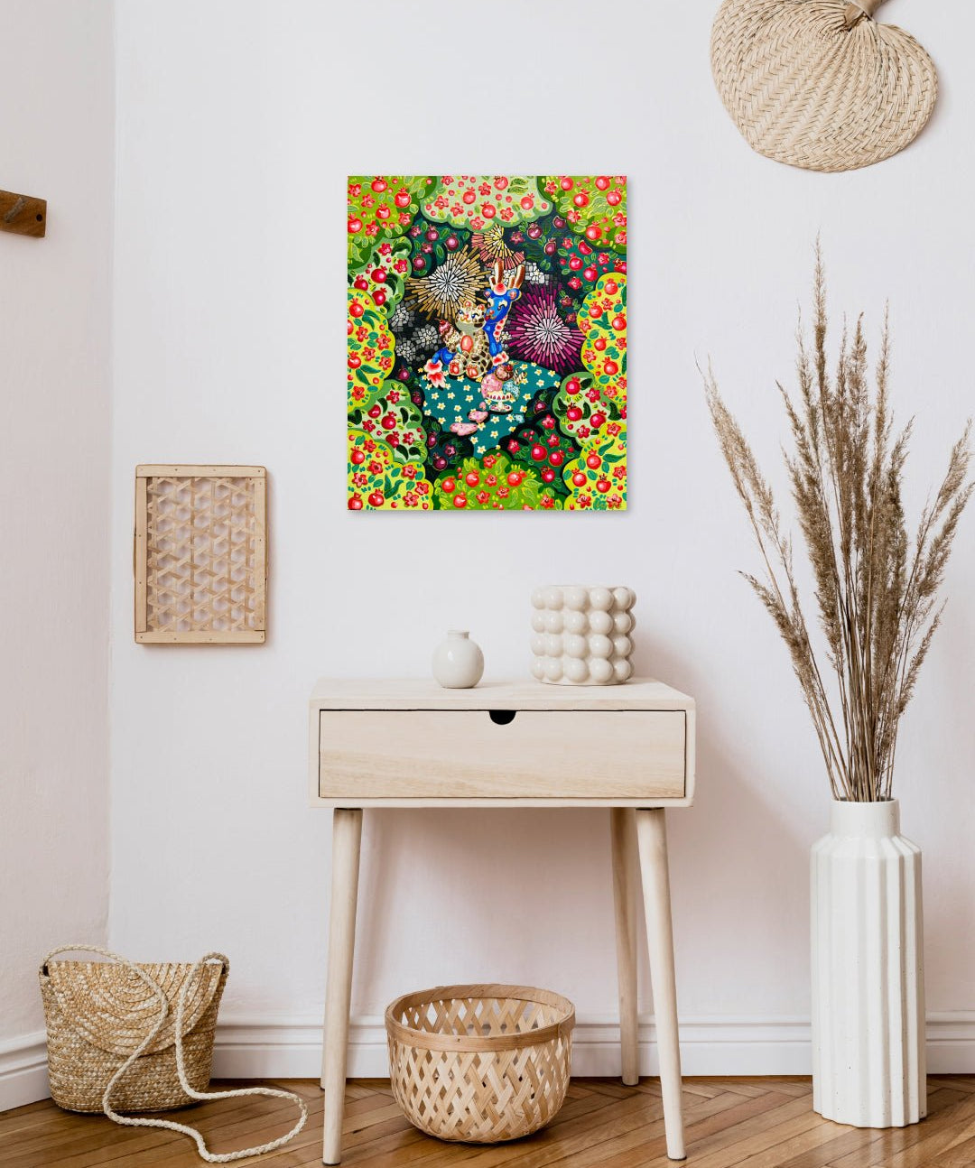 korean art, midnight picnic - DOKHBI $1000 ARTWORKS Leeseo Noh