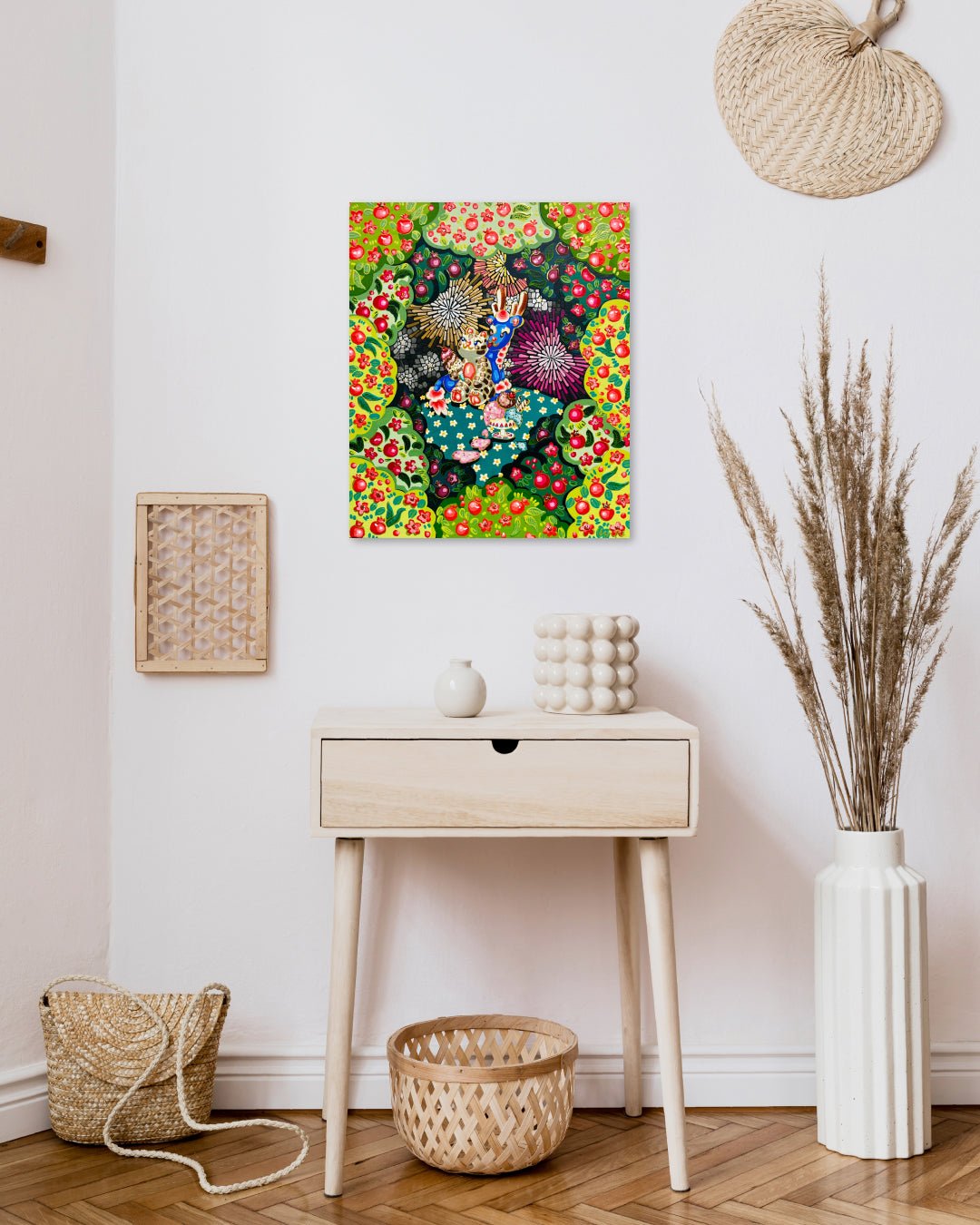 korean art, midnight picnic - DOKHBI $1000 ARTWORKS Leeseo Noh