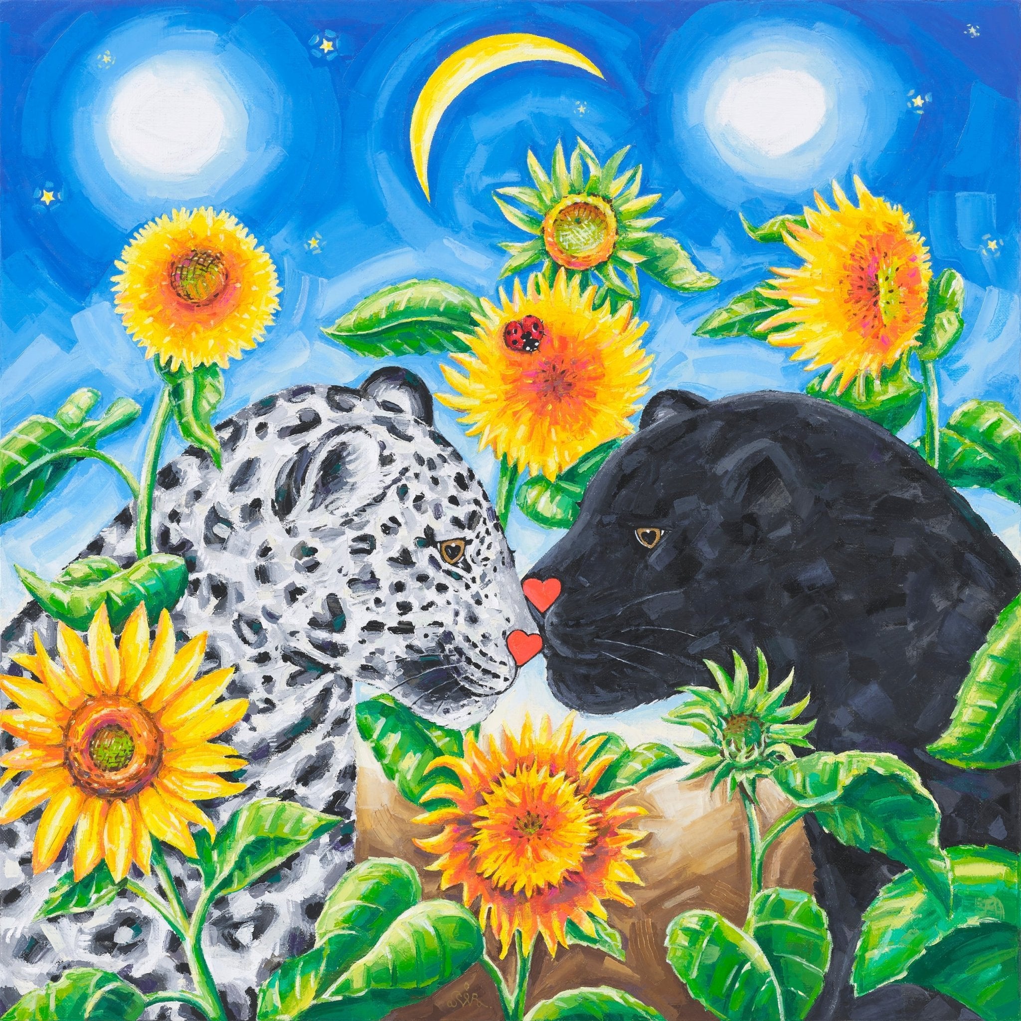 korean art, Moment of Love - DOKHBI Aira Choi ARTWORKS Painting