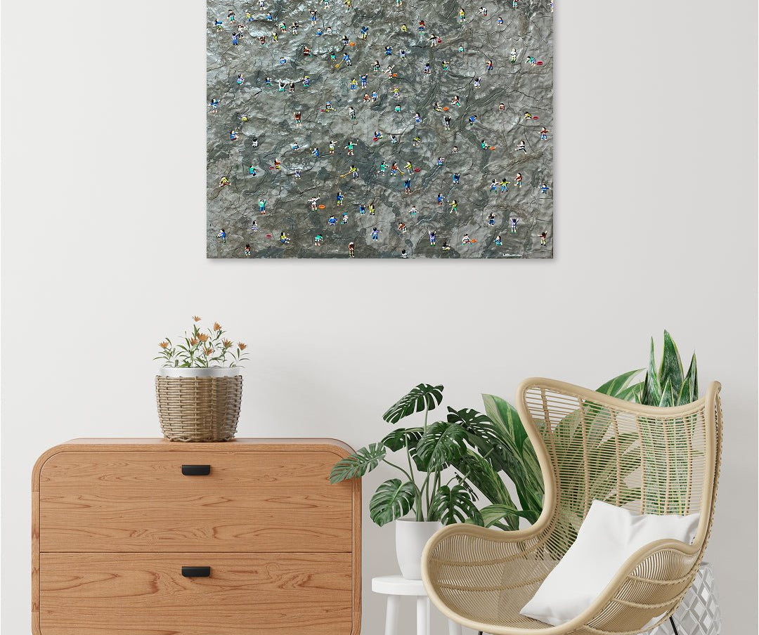 korean art, Mud - DOKHBI ARTWORKS Lee Kyoung Hyun Painting