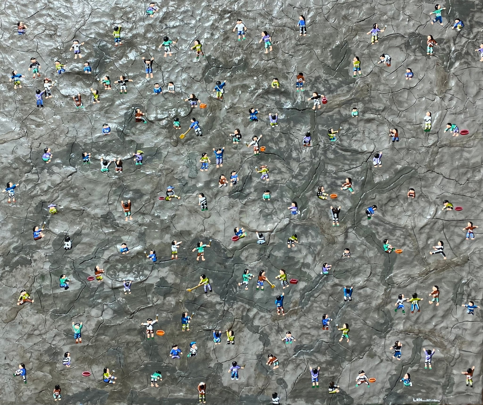 korean art, Mud - DOKHBI ARTWORKS Lee Kyoung Hyun Painting