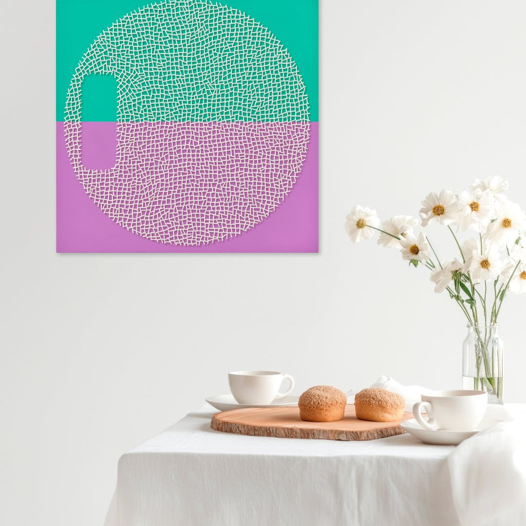 korean art, My Colour Palette VG.LS - DOKHBI ARTWORKS Jiyeon Han Mixed Media