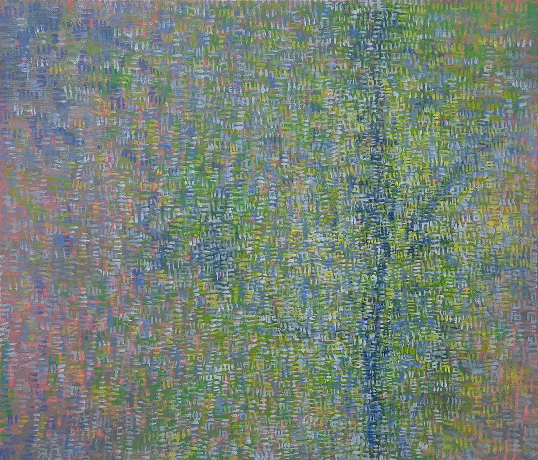 Nature Screen - Oil on Canvas 45.5x53cm by Bae Jae-yeol, Korean Contemporary Art 2025