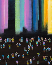 korean art, Nightscape - DOKHBI ARTWORKS Lee Kyoung Hyun Painting