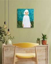 Korean contemporary painting On Our Hope by Jineui Heo, interior wall art decor