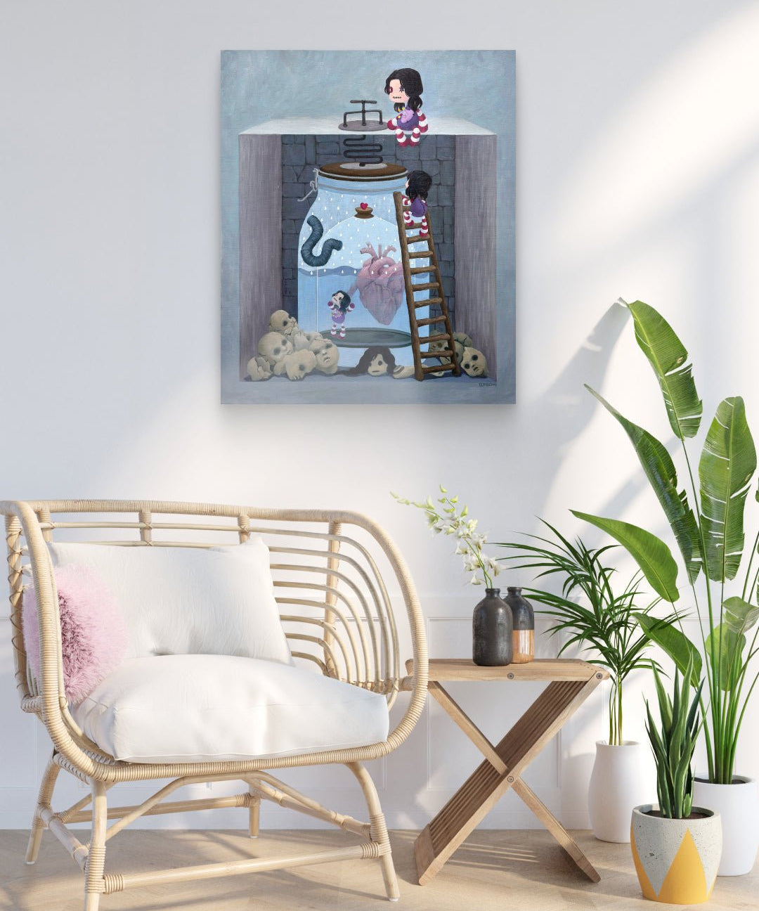 korean art, On Relationships_How to Guard the Hear - DOKHBI $1000 ARTWORKS EunBong