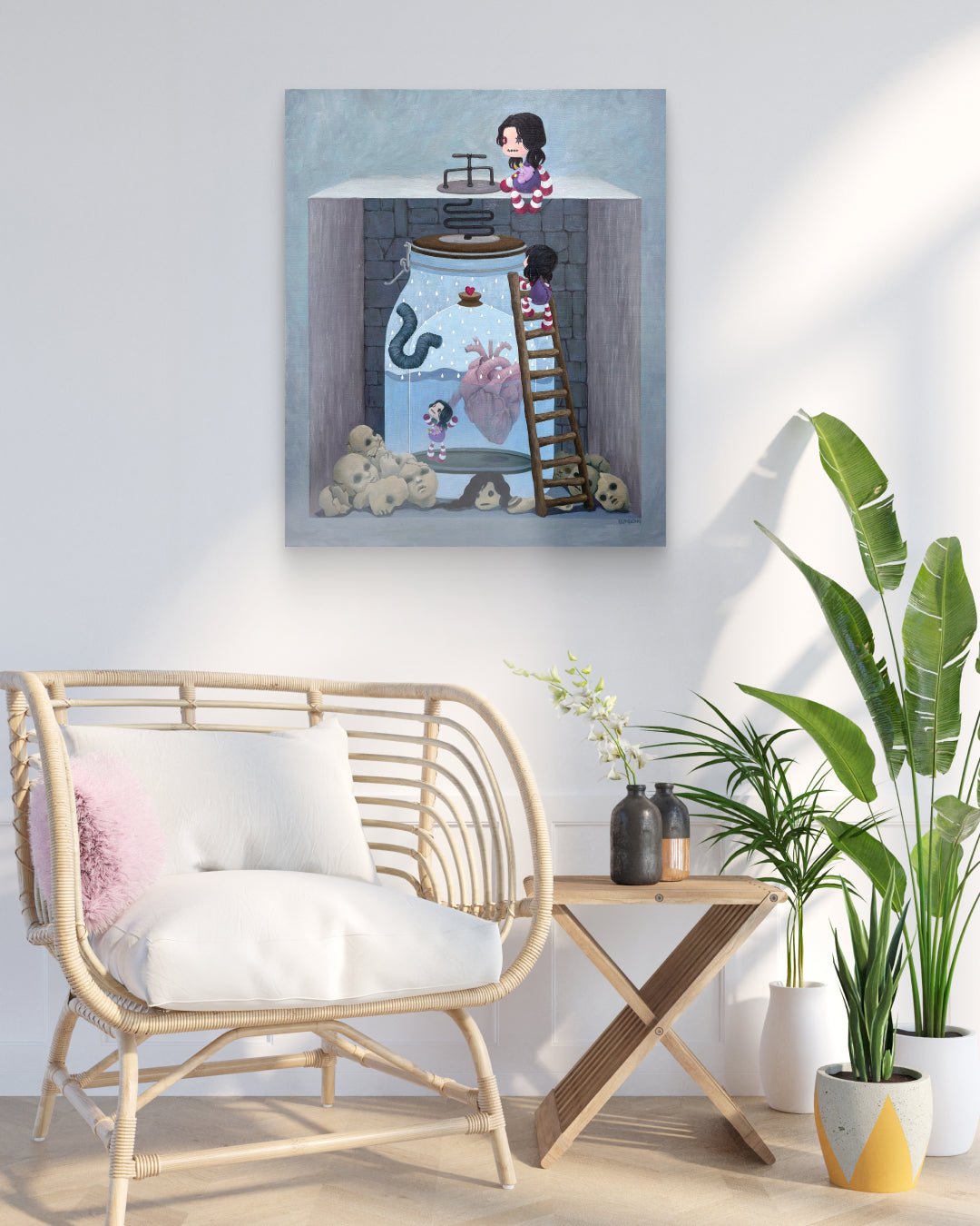 korean art, On Relationships_How to Guard the Hear - DOKHBI $1000 ARTWORKS EunBong