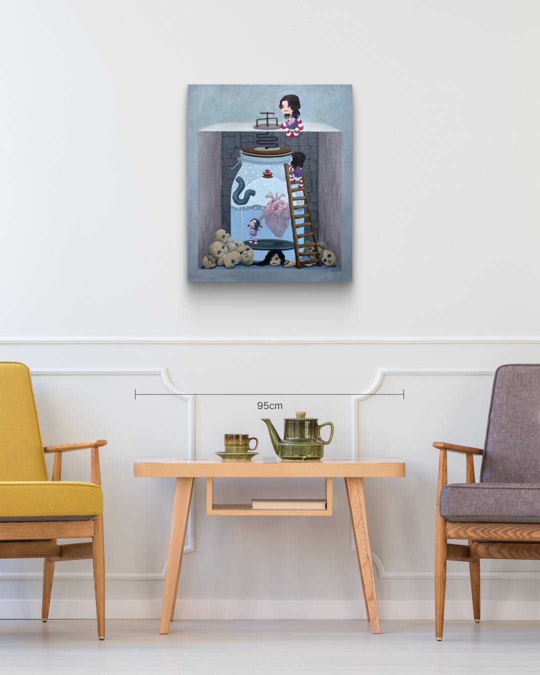 korean art, On Relationships_How to Guard the Hear - DOKHBI $1000 ARTWORKS EunBong