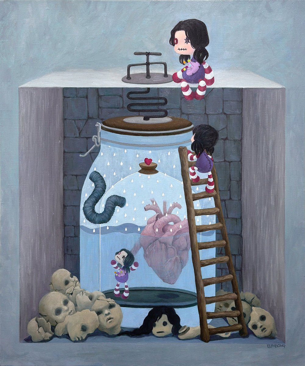 korean art, On Relationships_How to Guard the Hear - DOKHBI $1000 ARTWORKS EunBong