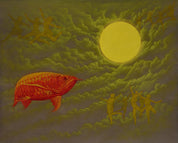 korean art, One’s wish - DOKHBI ARTWORKS Lee Doo Ri Painting