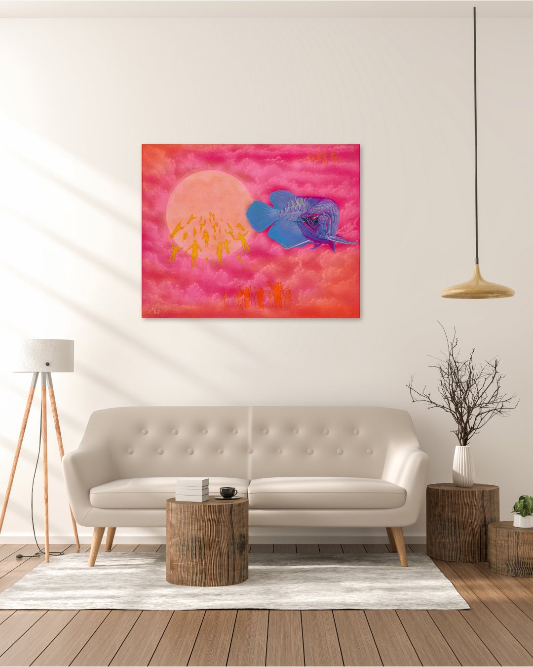 korean art, One’s wish - DOKHBI ARTWORKS Lee Doo Ri Painting