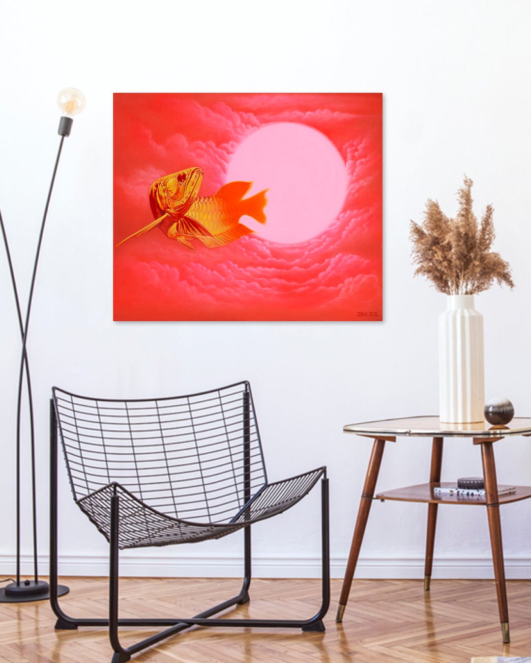 korean art, One’s wish - DOKHBI ARTWORKS Lee Doo Ri Painting