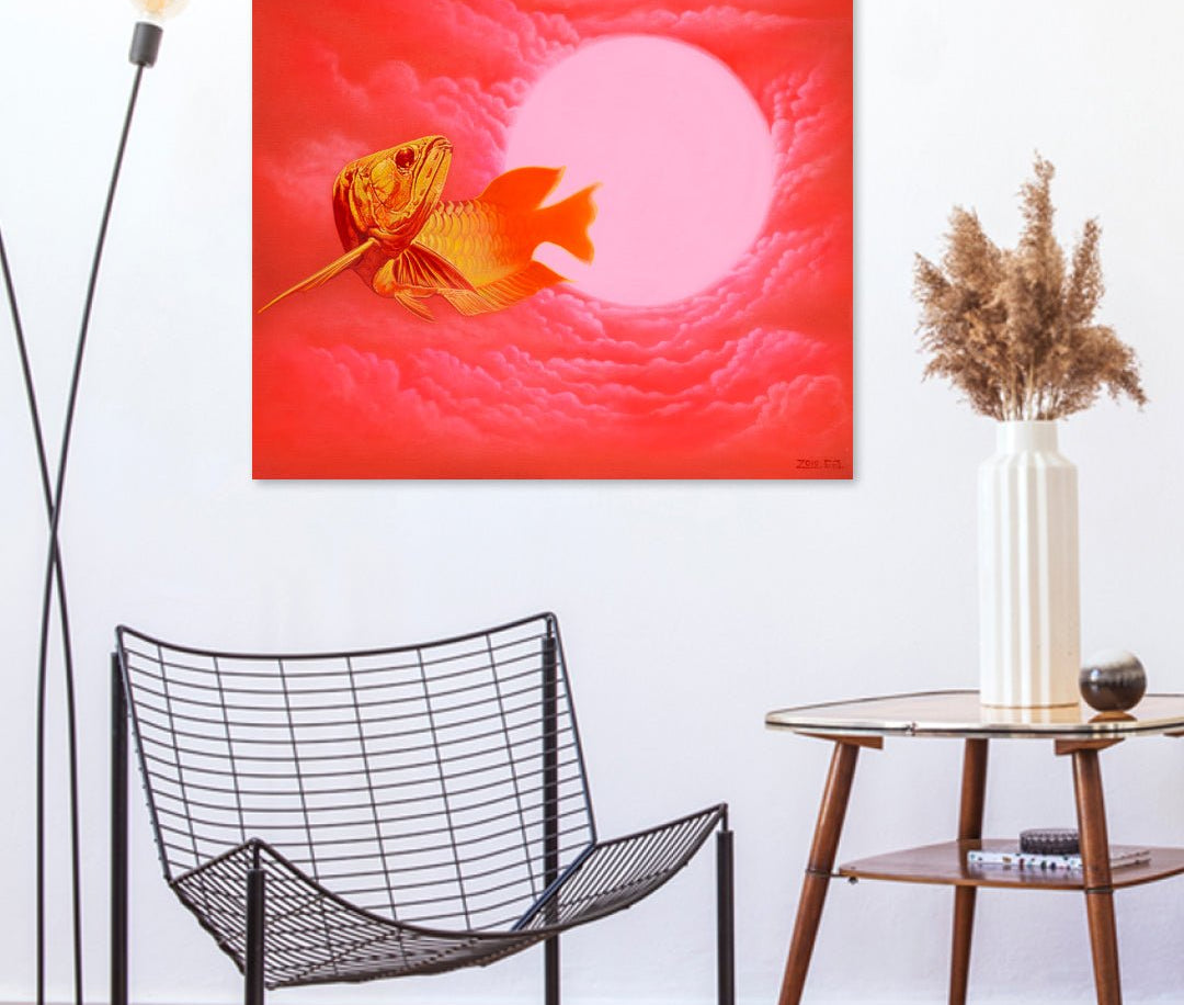 korean art, One’s wish - DOKHBI ARTWORKS Lee Doo Ri Painting