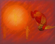 korean art, One’s wish - DOKHBI ARTWORKS Lee Doo Ri Painting