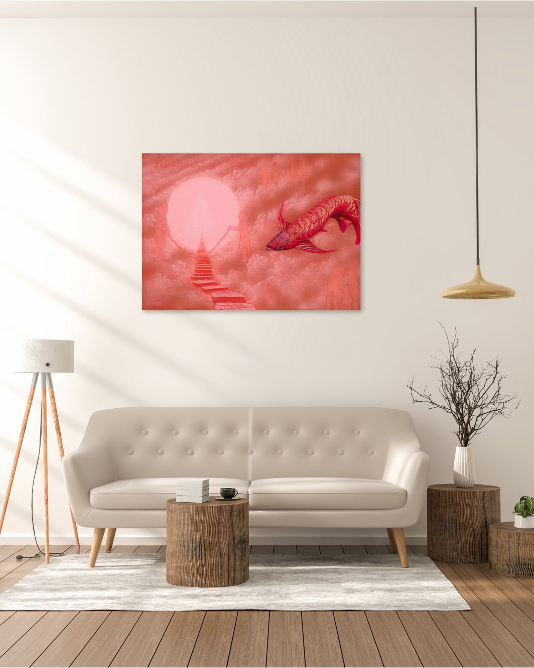 korean art, One’s wish - DOKHBI ARTWORKS Lee Doo Ri Painting