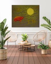 korean art, One’s wish - DOKHBI ARTWORKS Lee Doo Ri Painting