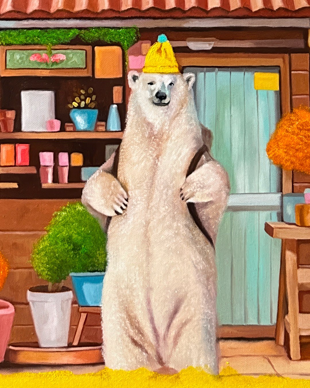 korean art, Our Home - DOKHBI ARTWORKS Nam ji hyung Painting