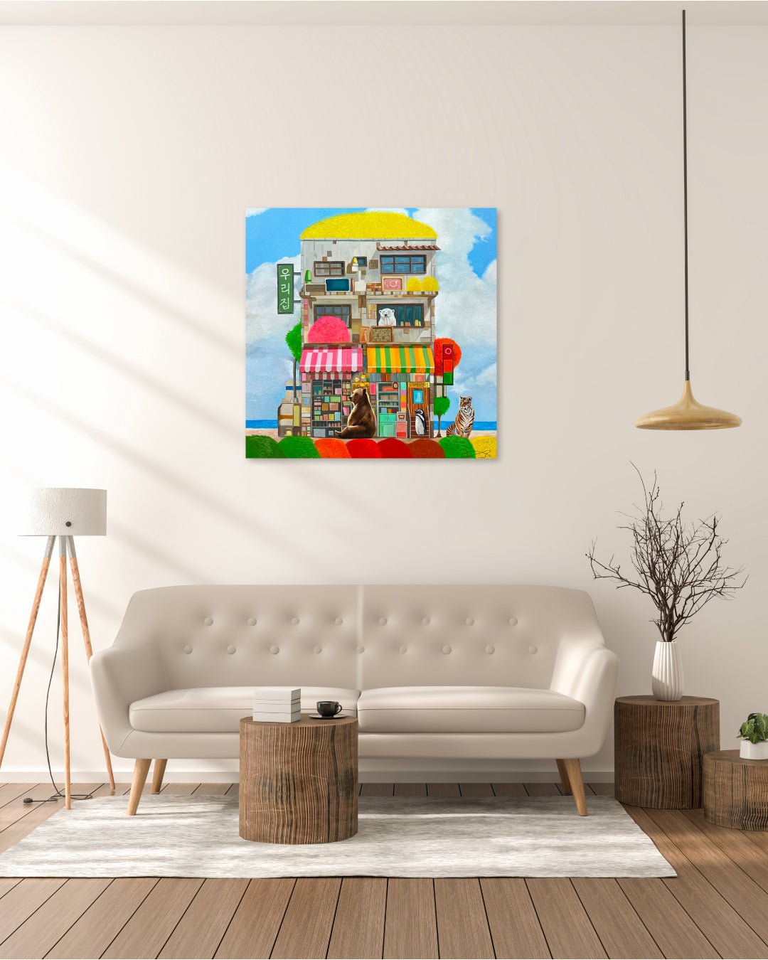 korean art, Our Home - DOKHBI ARTWORKS Nam ji hyung Painting