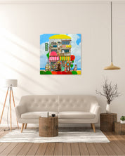 korean art, Our Home - DOKHBI ARTWORKS Nam ji hyung Painting