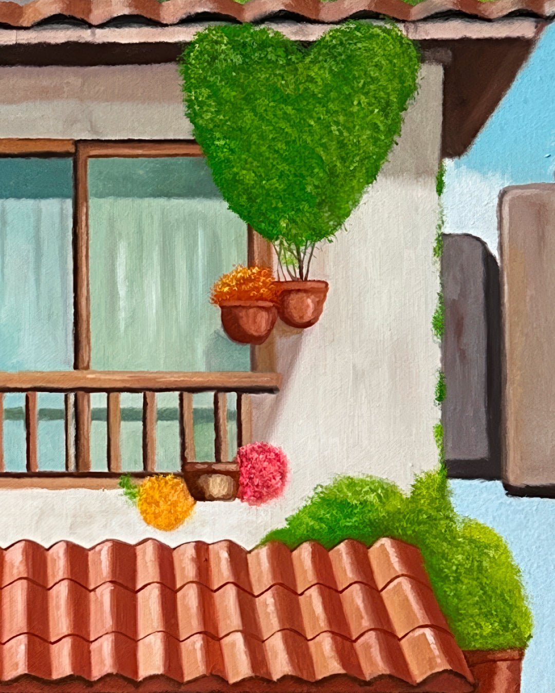 korean art, Our Home - DOKHBI ARTWORKS Nam ji hyung Painting