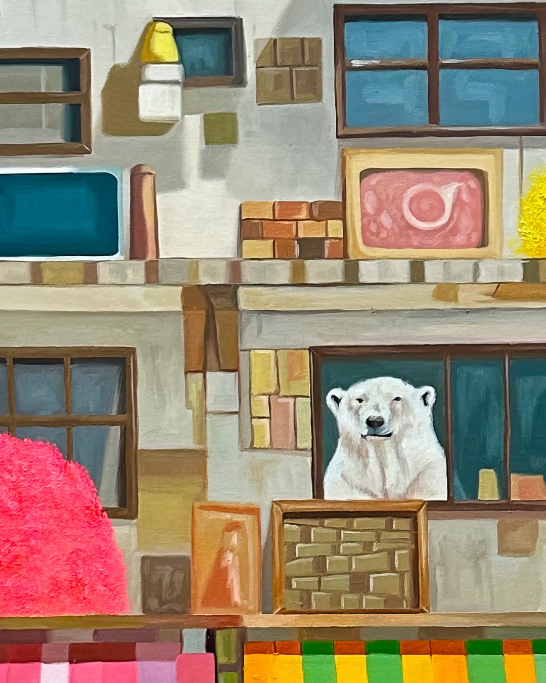 korean art, Our Home - DOKHBI ARTWORKS Nam ji hyung Painting