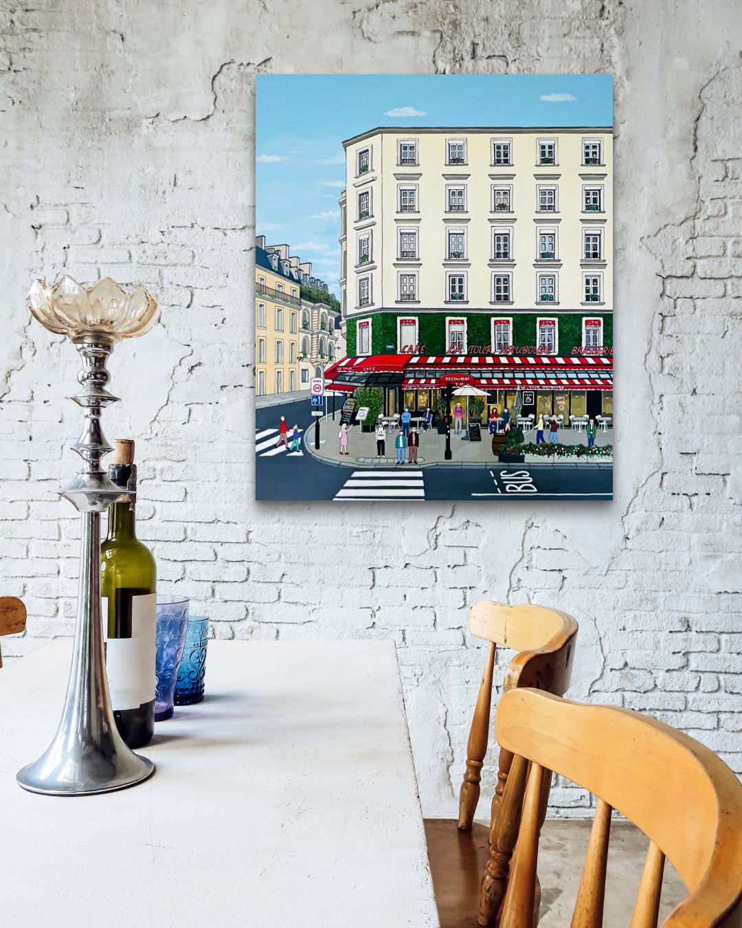 korean art, Paris - DOKHBI ARTWORKS KANGZi Painting ARTWORKS dokkaebi dokebi k - art Paris DOKHBI