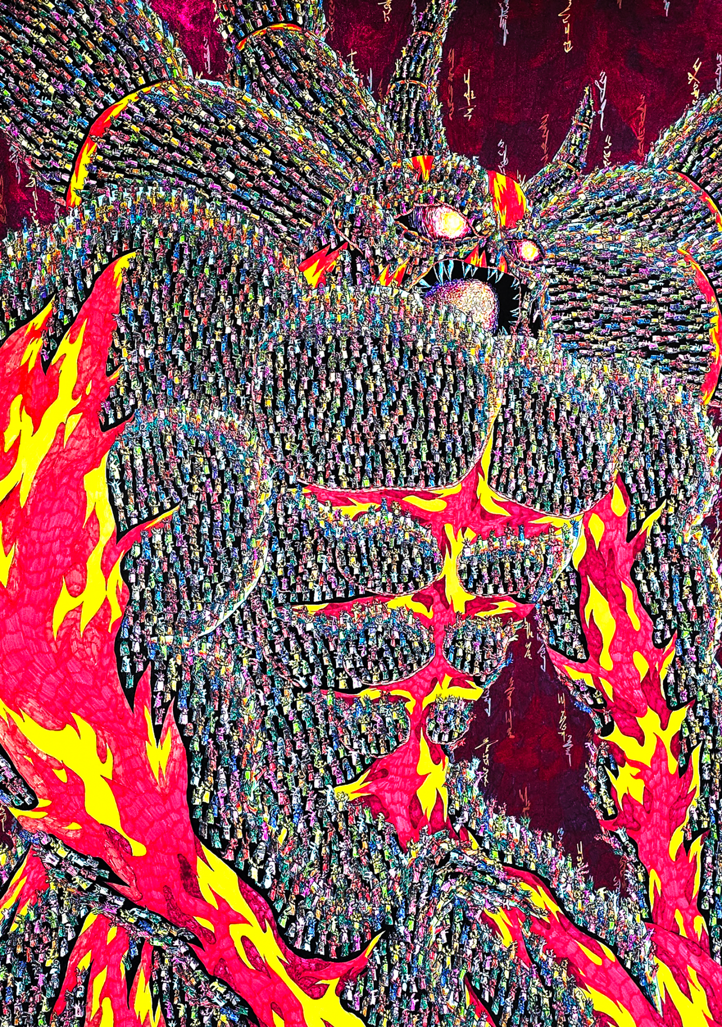 korean art, PARKAKUS - DOKHBI ARTWORKS Kang Hoon PaintingARTWORKS