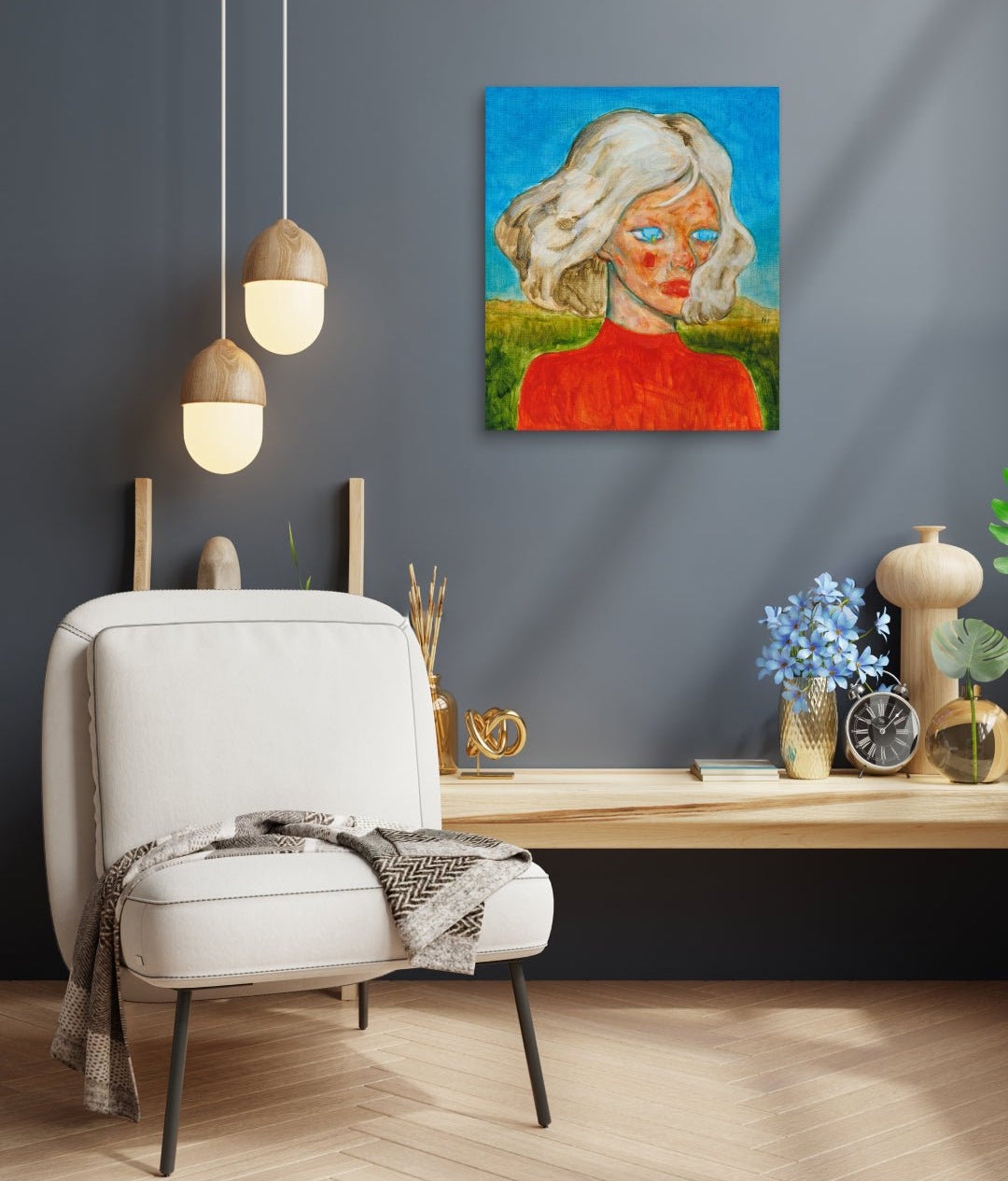 korean art, Passing Time - DOKHBI $1000 ARTWORKS Jineui Heo ARTWORKS dokkaebi dokebi k - art Passing Time DOKHBI