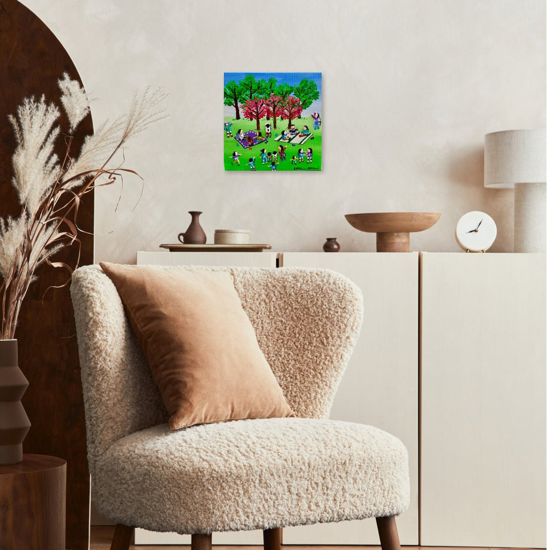 korean art, Picnic - DOKHBI $1000 ARTWORKS Lee Kyoung Hyun