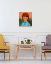 korean art, Pink Night - DOKHBI $1000 ARTWORKS Jineui Heo ARTWORKS dokkaebi dokebi k - art Pink Night DOKHBI