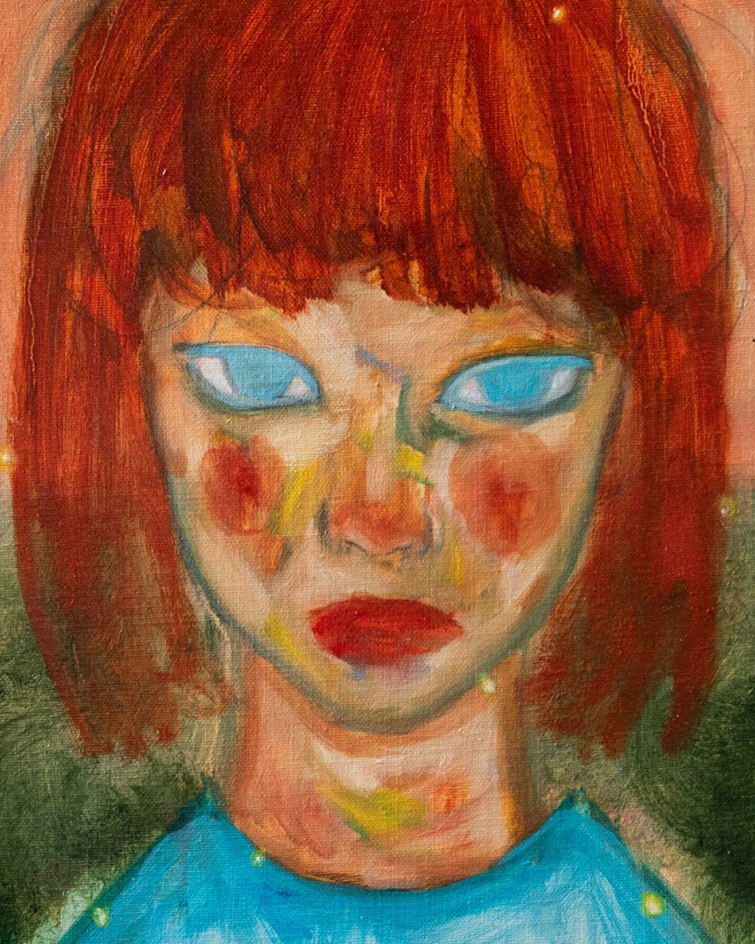 korean art, Pink Night - DOKHBI $1000 ARTWORKS Jineui Heo ARTWORKS dokkaebi dokebi k - art Pink Night DOKHBI