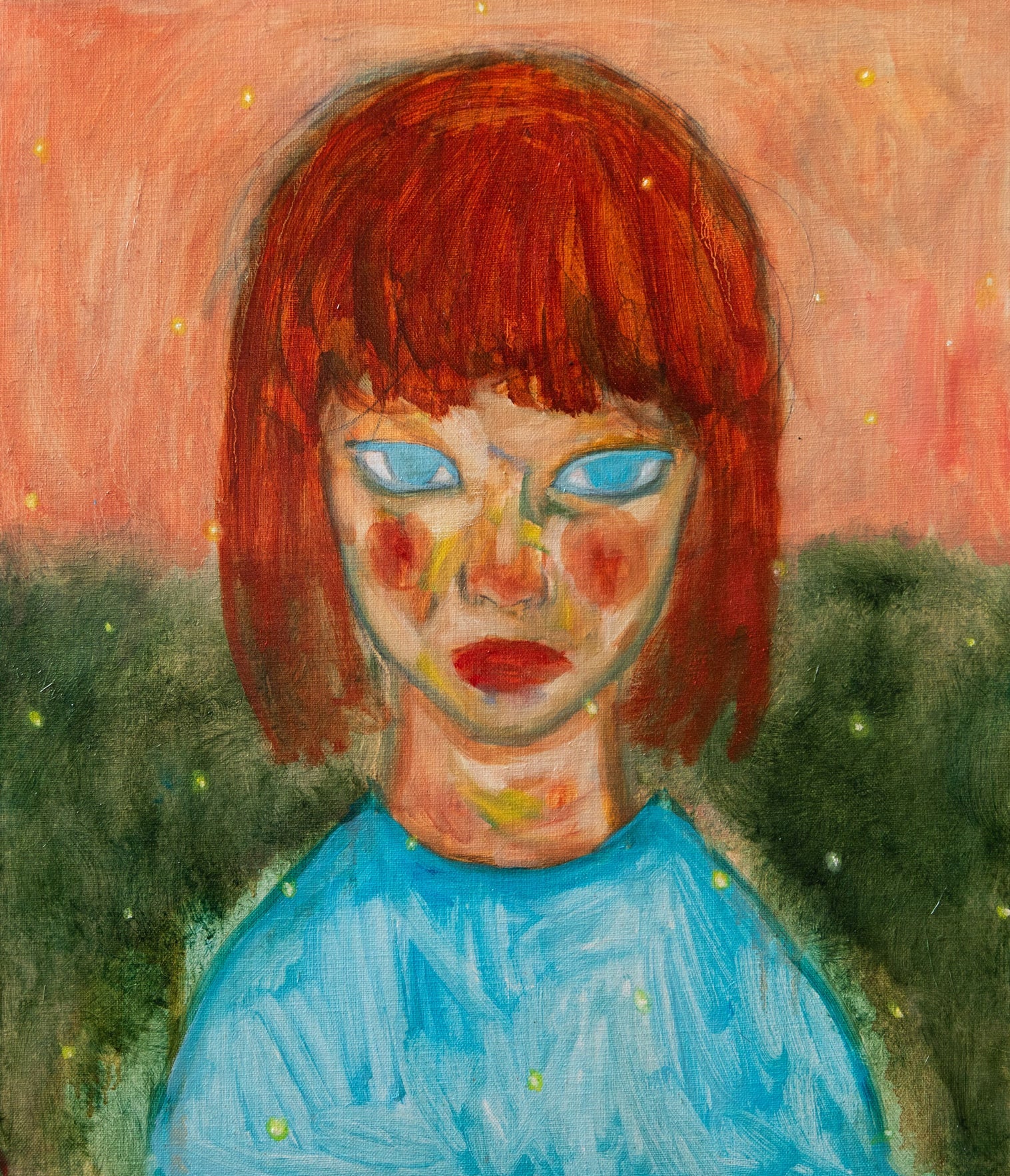 korean art, Pink Night - DOKHBI $1000 ARTWORKS Jineui Heo ARTWORKS dokkaebi dokebi k - art Pink Night DOKHBI