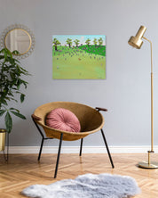 korean art, Play golf - DOKHBI ARTWORKS Lee Kyoung Hyun Painting