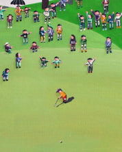 korean art, Play golf - DOKHBI ARTWORKS Lee Kyoung Hyun Painting