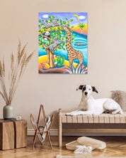 korean art, Playground of Paradise - DOKHBI Aira Choi ARTWORKS Painting