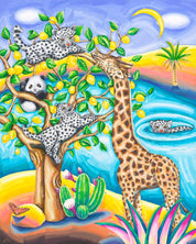 korean art, Playground of Paradise - DOKHBI Aira Choi ARTWORKS Painting