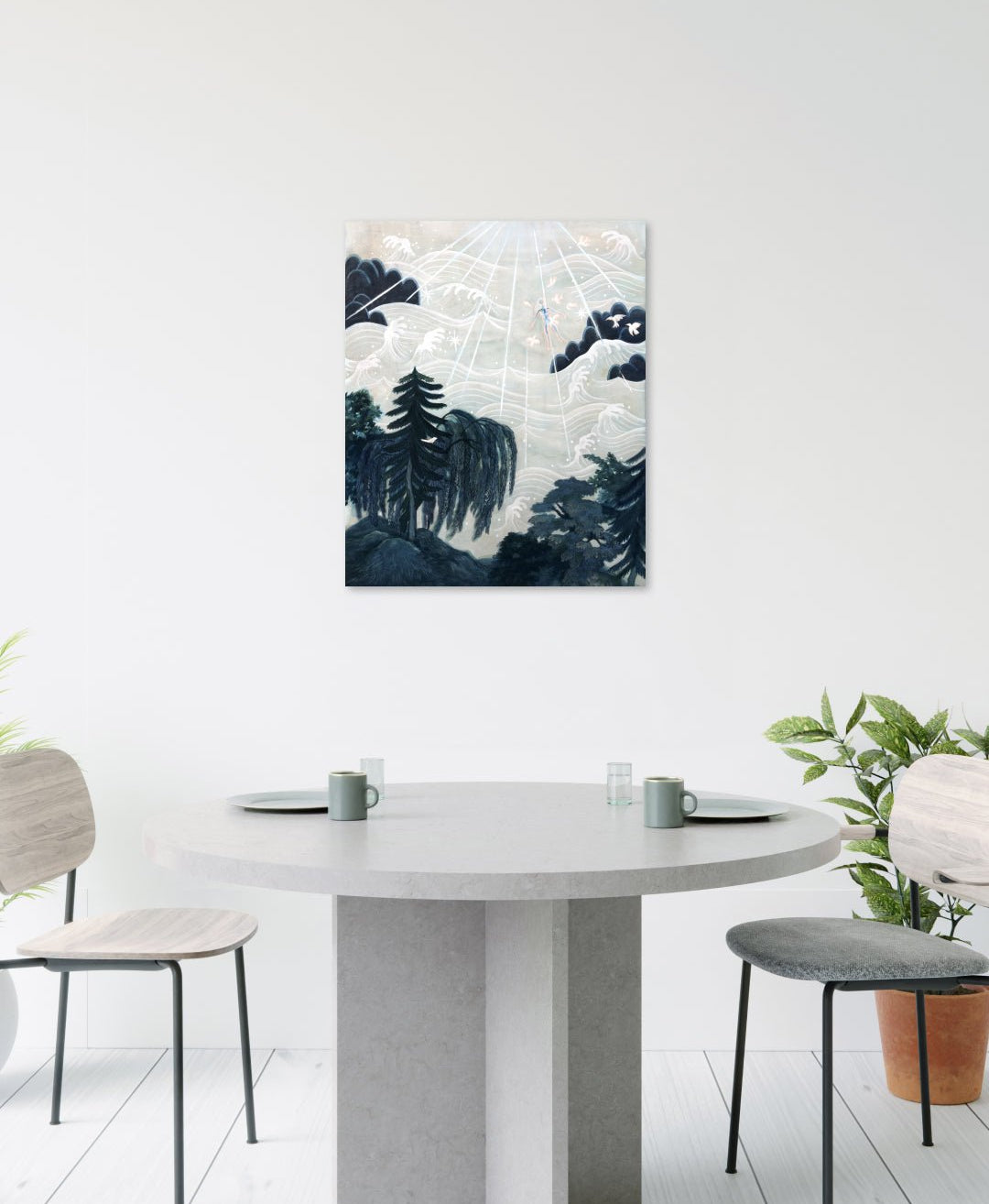 korean art, pointed - DOKHBI ARTWORKS Han Hye Soo Mixed Media