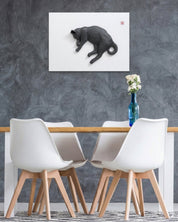 Korean contemporary ceramic art PoppyCat-2019-B_26 by KIM YEO OK, interior wall art decor