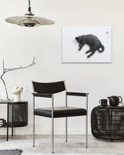 PoppyCat-2019-B_26 by KIM YEO OK displayed in modern living room, original Korean ceramic art 2019