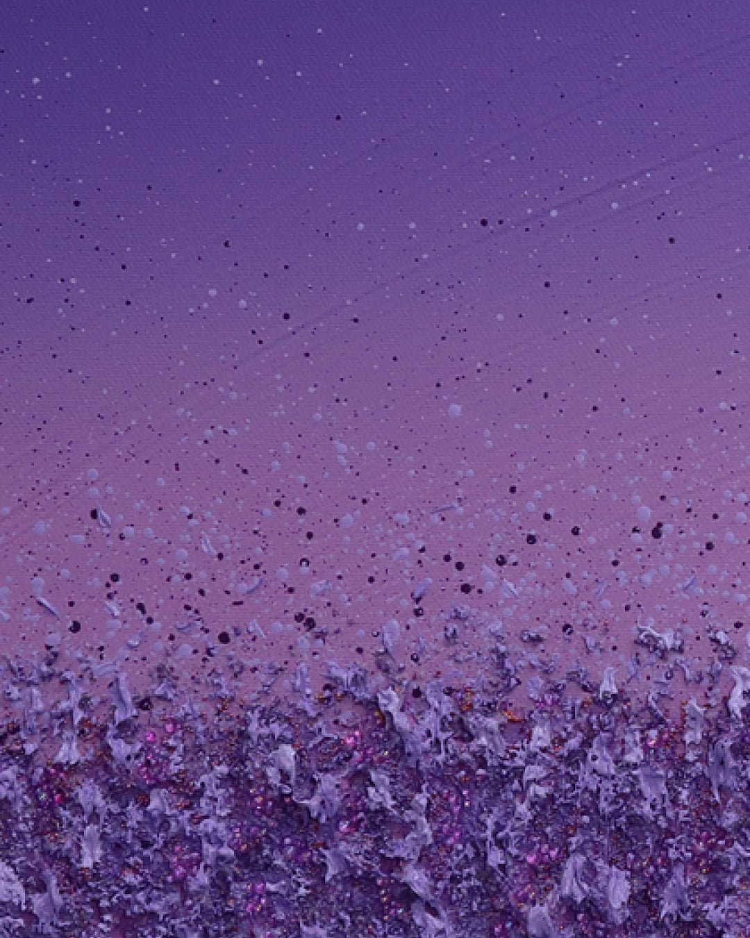 korean art, Purple Forest No.8 - DOKHBI $1000 ARTWORKS Matezz