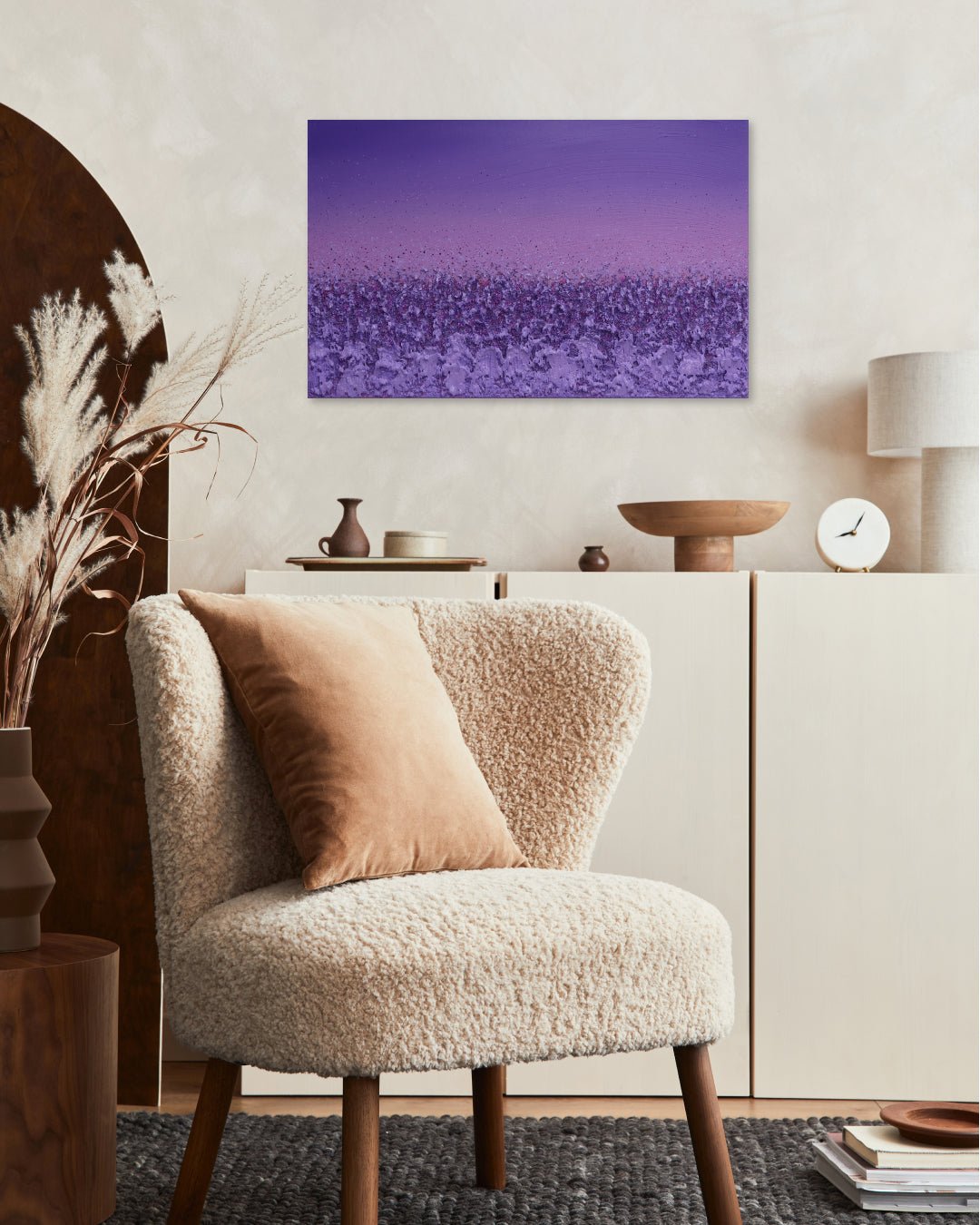 korean art, Purple Forest No.8 - DOKHBI $1000 ARTWORKS Matezz