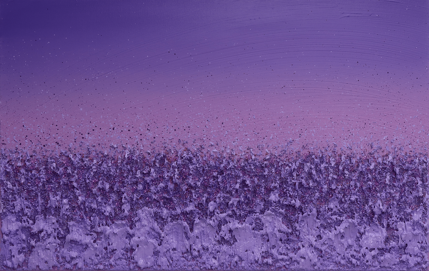 korean art, Purple Forest No.8 - DOKHBI $1000 ARTWORKS Matezz