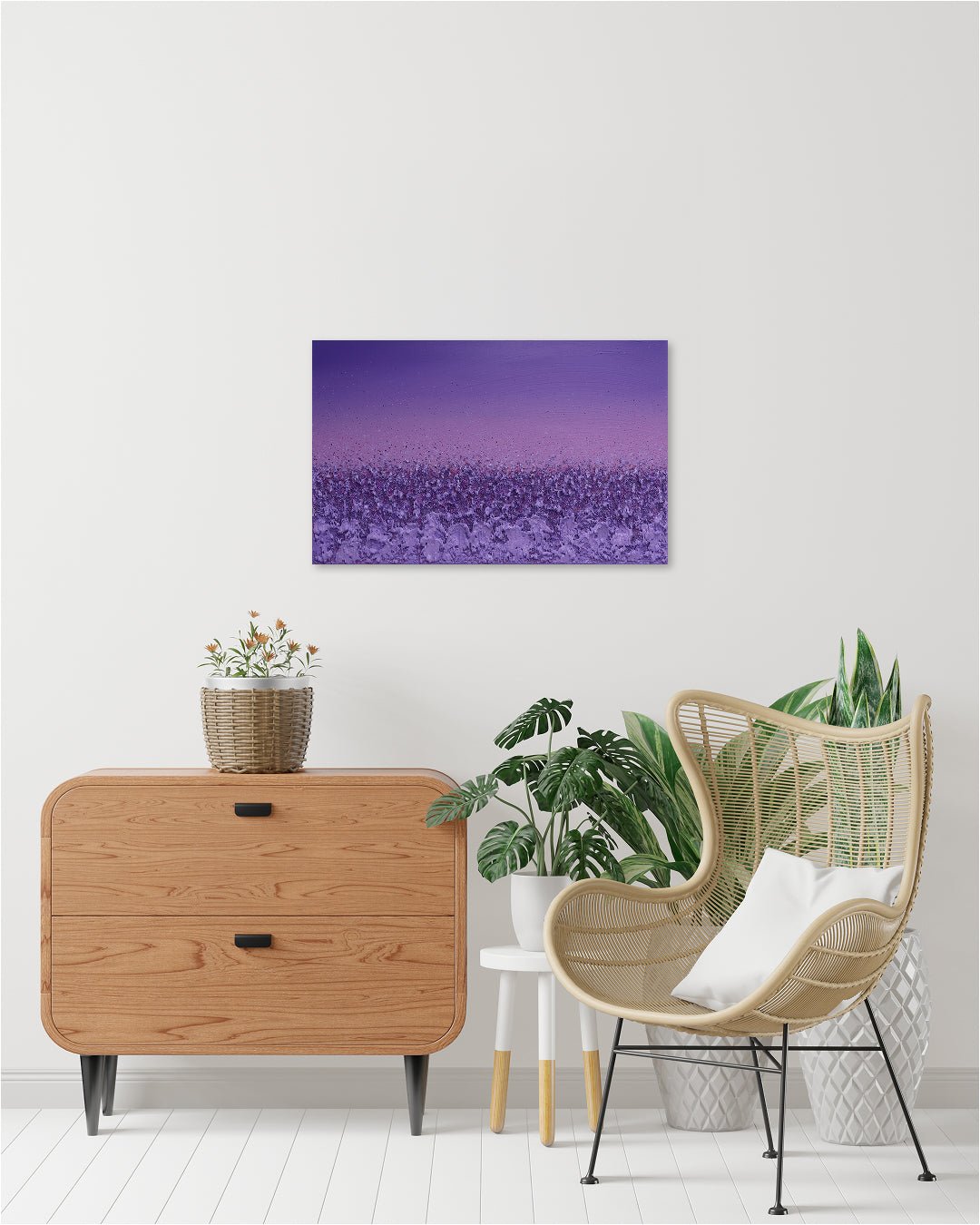 korean art, Purple Forest No.8 - DOKHBI $1000 ARTWORKS Matezz