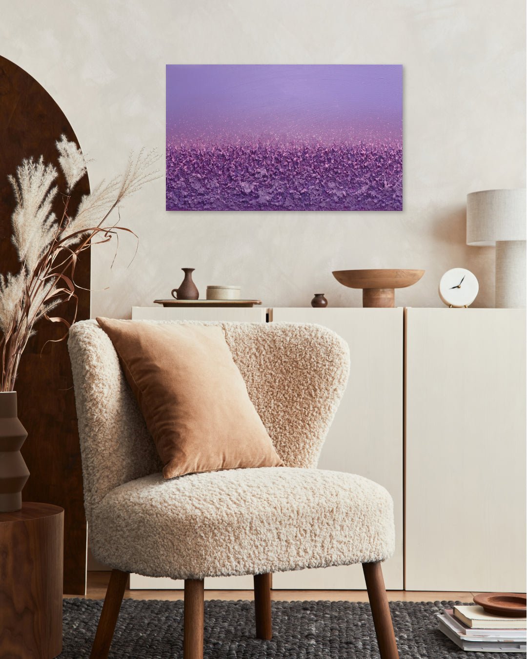 korean art, Purple Forest No.9 - DOKHBI $1000 ARTWORKS Matezz